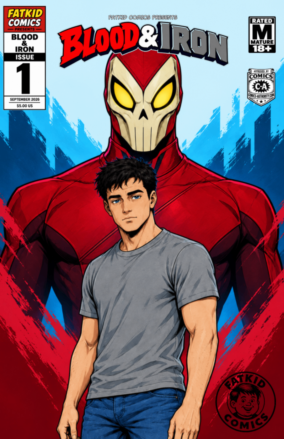 FatKid Comics Presents Blood & Iron cover