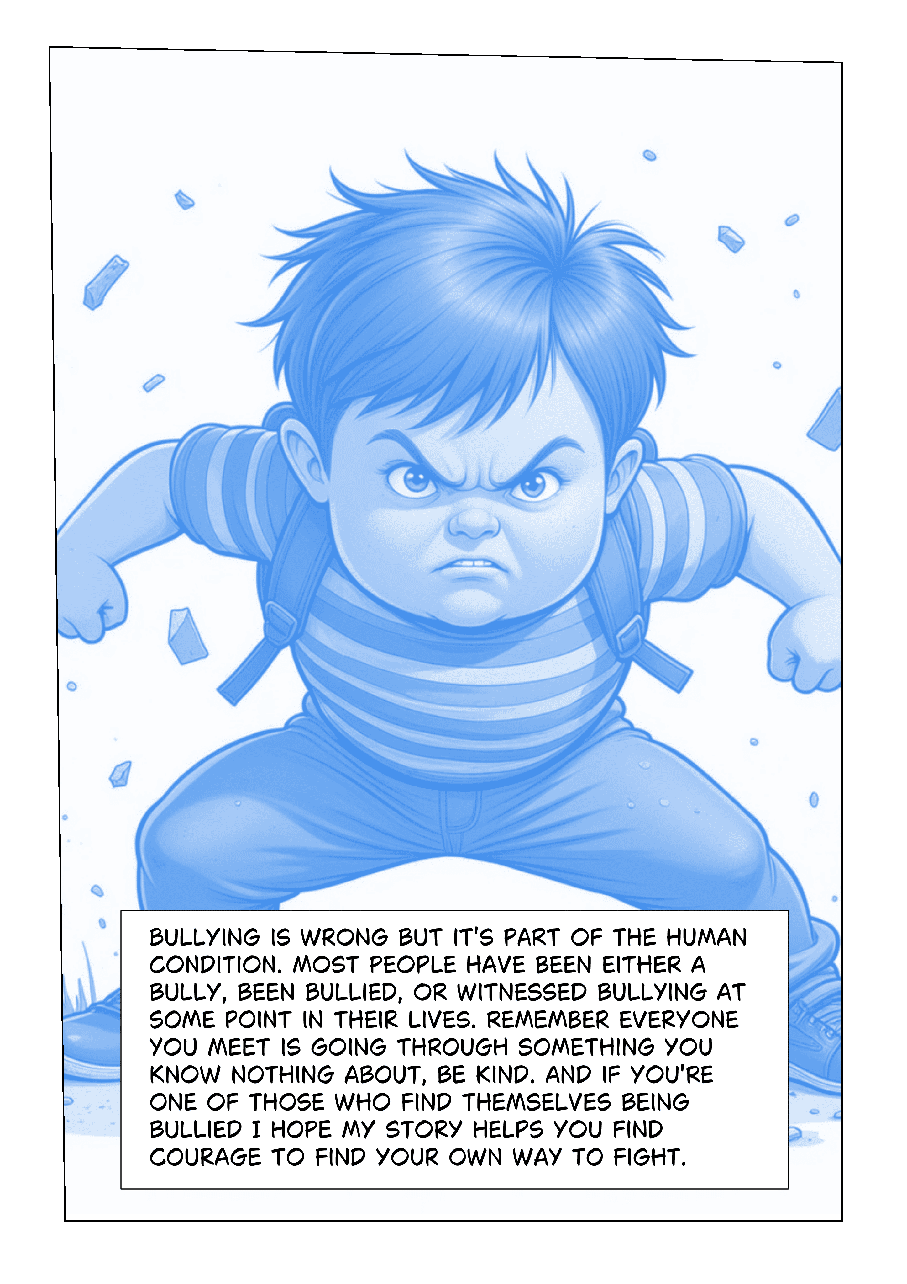 FatKid Comics Presents School Fight 79 sample page 3