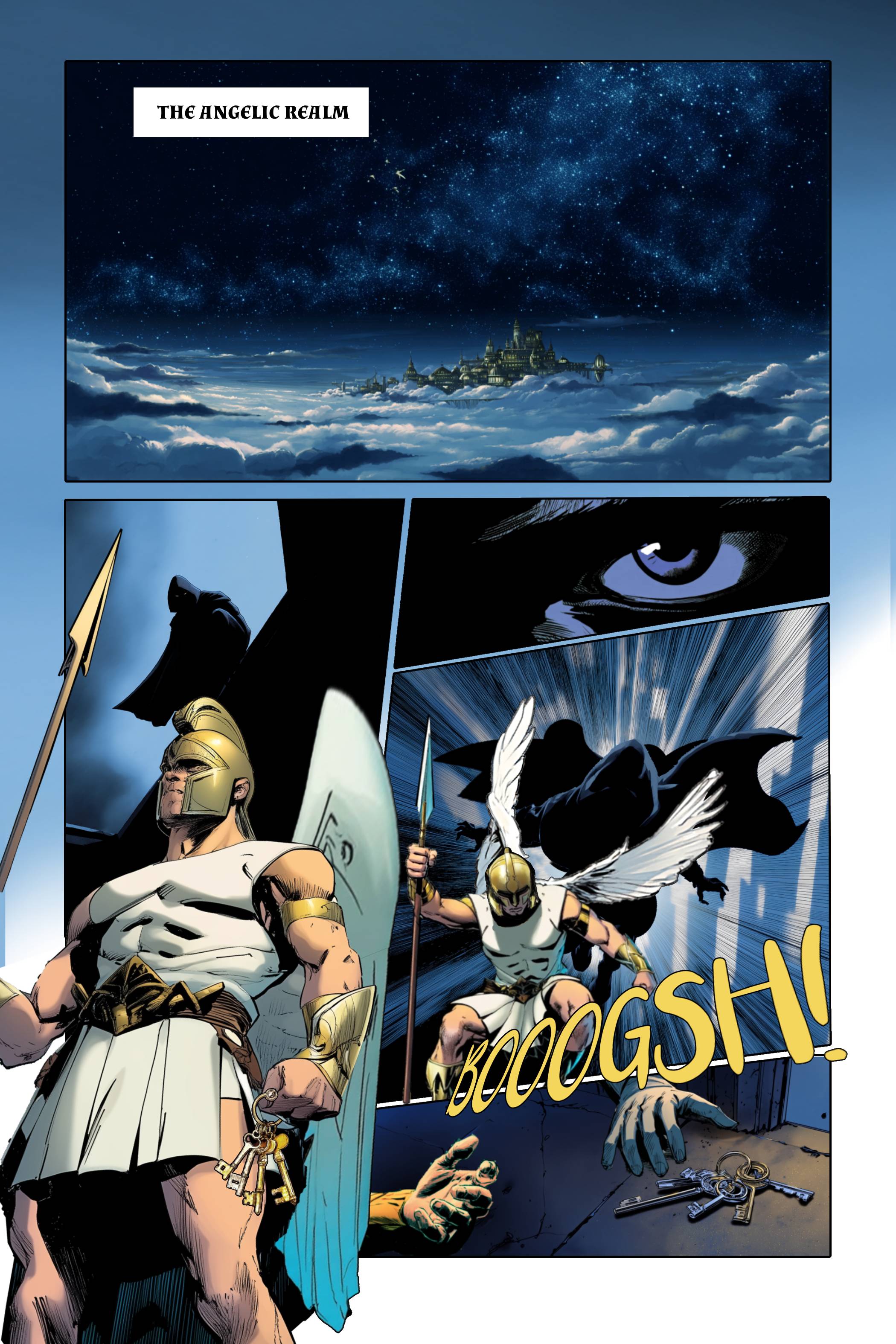 HERESY: The Fall of Prometheus sample page 1