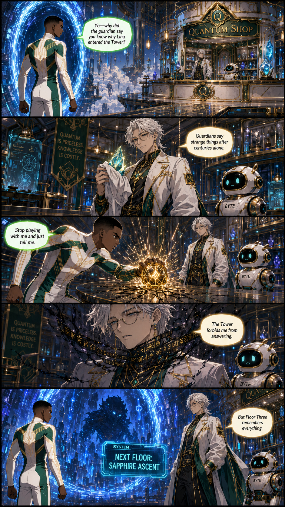 Jay: Tower Of Fractured Light sample page 3